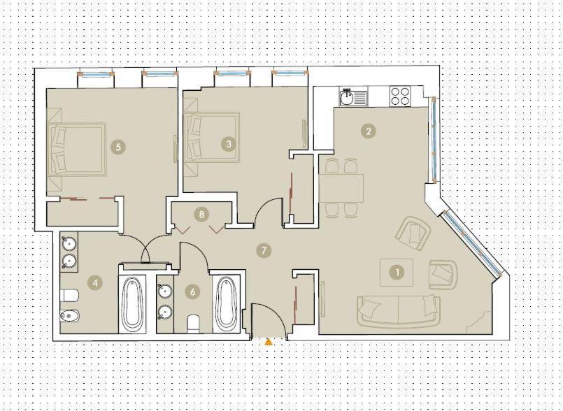 Prestige Apartment - Elegant & Quiet Stay 3 Rooms 90M2 - As Home Apartamenty Rynek 508 วรอตซวาฟ ภายนอก รูปภาพ